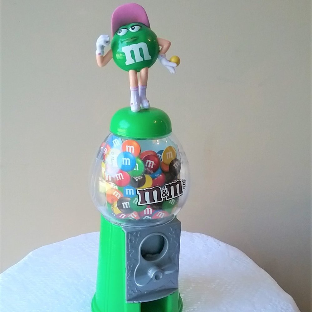 M & M candy dispenser